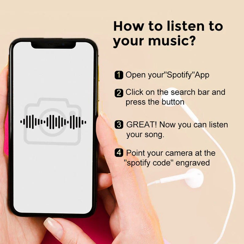 Customizable Spotify Photo Music Plaque Night Light *Best Seller*