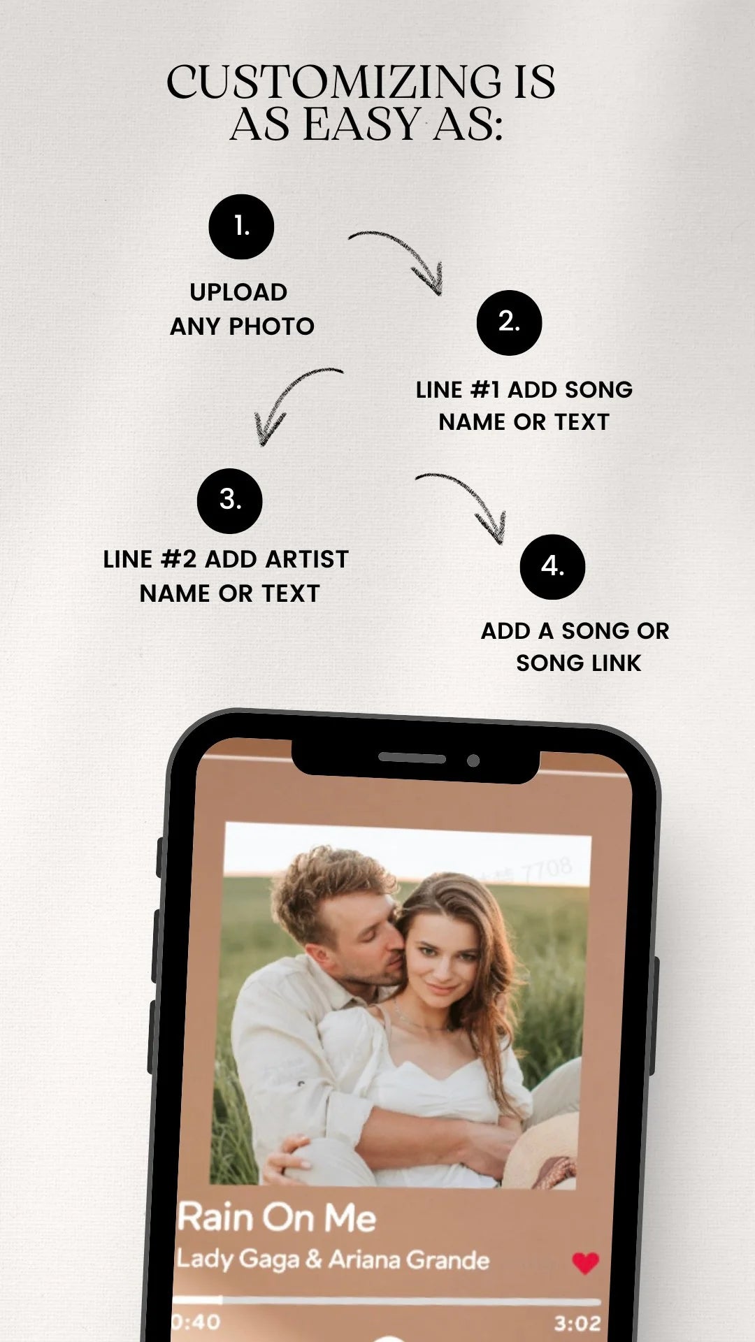 Customizable Spotify Photo Music Plaque Night Light *Best Seller*